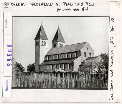 Vorschaubild Reichenau, Niederzell: St. Peter und Paul, Ansicht von Nordwesten 